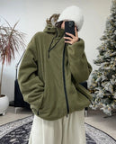 Railey Zipper Fleece Jumper