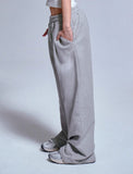 TRIPLE CROSS Multi Embroidered Training Pintuck Wide Pants