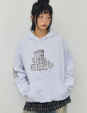 ANGEL BEAR CHECK Hoodie