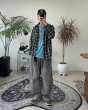 Beiner Wave Banded Denim Pants