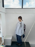 [unisex] Mibilo Color Over Long Sleeve Tee