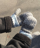 First Snow Hand Knit Gloves