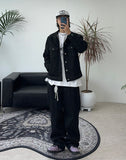 Cade semi-wide denim pants