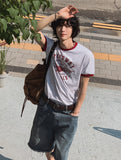 Speedy Printing Ringer Short Sleeve T-shirt