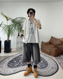 Matio Patch Bermuda Denim Pants