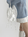 Pove Satin String Bag