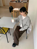 Koue Crop Ribbon Cardigan