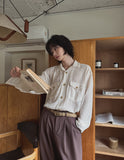 Orz Crochet Over Shirt