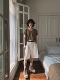 Ronald Bermuda Cotton Slacks