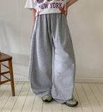 Comim Lace Track Wide Pants
