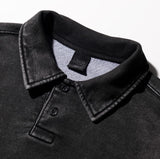 Ez Pigment Collar Sweatshirt