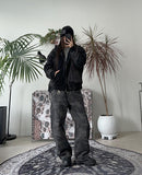 Sener Wide Lip Hooded Zip-up