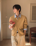 Block Haji Round Pocket Cardigan