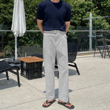 Randy linen belte slacks