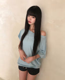Dekil Off-Shoulder Short Sleeve T-Shirt