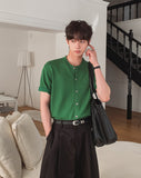 Roan Summer Linen Half Knit Cardigan