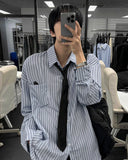 Dope Loose Fit Stripe Shirt