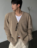 Old mohair angora cardigan