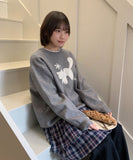 [BAONHAUS] Celts Cat Over Knit - S/S ver.