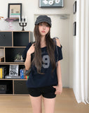 Move Layered One-Shoulder Short Sleeve