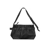 vintage eyelet belt two-way bag