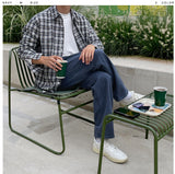 Ked one-tuck wide pants