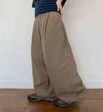 [unisex] Miglon Pintuck Cotton Wide Pants