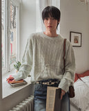 Mod Hairy Cable Knit