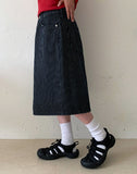 Melmio Stripe Denim Bermuda Pants