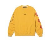 Heavy Over Fit Sleeve LIPS Lettering Brushed MTM