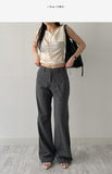 [Unisex] Summer Bootcut Wide Slacks