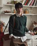 Noor Raglan V-neck Soft Knit