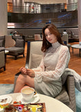 Ruidel Lace See Through Blouse