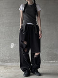 Pigment D-ring sleeveless