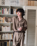 Wider check classic shirt