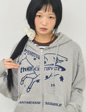 UNICORN Hood Zip-up