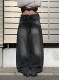 Rition Back Pocket Wash Wide Pants