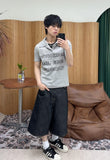 Tide Slim Lettering Collar Tee