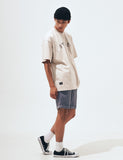 Kabra TR span slacks short pants