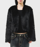 (W) Ann Fake Fur Jacket