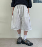 [unisex] Huli Track Line Banding Bermuda Pants