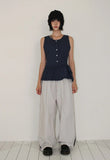 [BAG SET] DOT FRILL SLEEVELESS