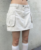 [Underpants] Glen Cargo Mini Skirt