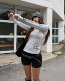 Pinter Grunge Snap Button Slim Hoodie
