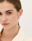 Plump Twist (W) One-Touch Earrings M