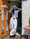 Nick Belted Parachute Nylon Pants