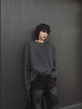 Looney waffle color matching long sleeve