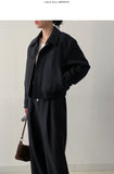 [unisex/FW] Adjust Wool Western Crop Blouson