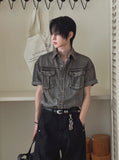 Summer New Cooling Denim Shirt