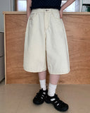 Dudupe Color Cotton Bermuda Pants